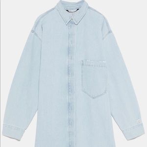 Denim Overshirt ZARA S/M